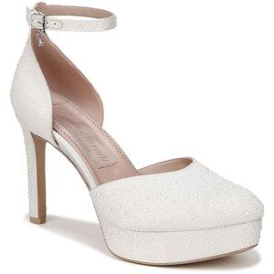 Pnina Tornai White Textured Heels